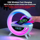 4 - in - 1 Wireless Charger: Clock, Speaker & LampAshiyana Shopping Mall