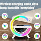 4 - in - 1 Wireless Charger: Clock, Speaker & LampAshiyana Shopping Mall