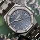 Classic AP Royal Oak Watch silver