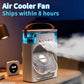Portable Mini Air Cooler Fan with Water Mist-USB Rechargeable