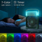 Portable Mini Air Cooler Fan with Water Mist-USB Rechargeable