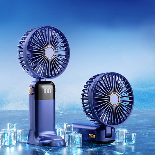 Foldable
 Mini Rechargeable Handheld Fan – Portable USB Cooling Fan