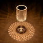 16 Colors Rose Touch Crystal Desk Lamp