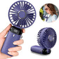Foldable
 Mini Rechargeable Handheld Fan – Portable USB Cooling Fan