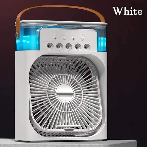 Portable Mini Air Cooler Fan with Water Mist-USB Rechargeable