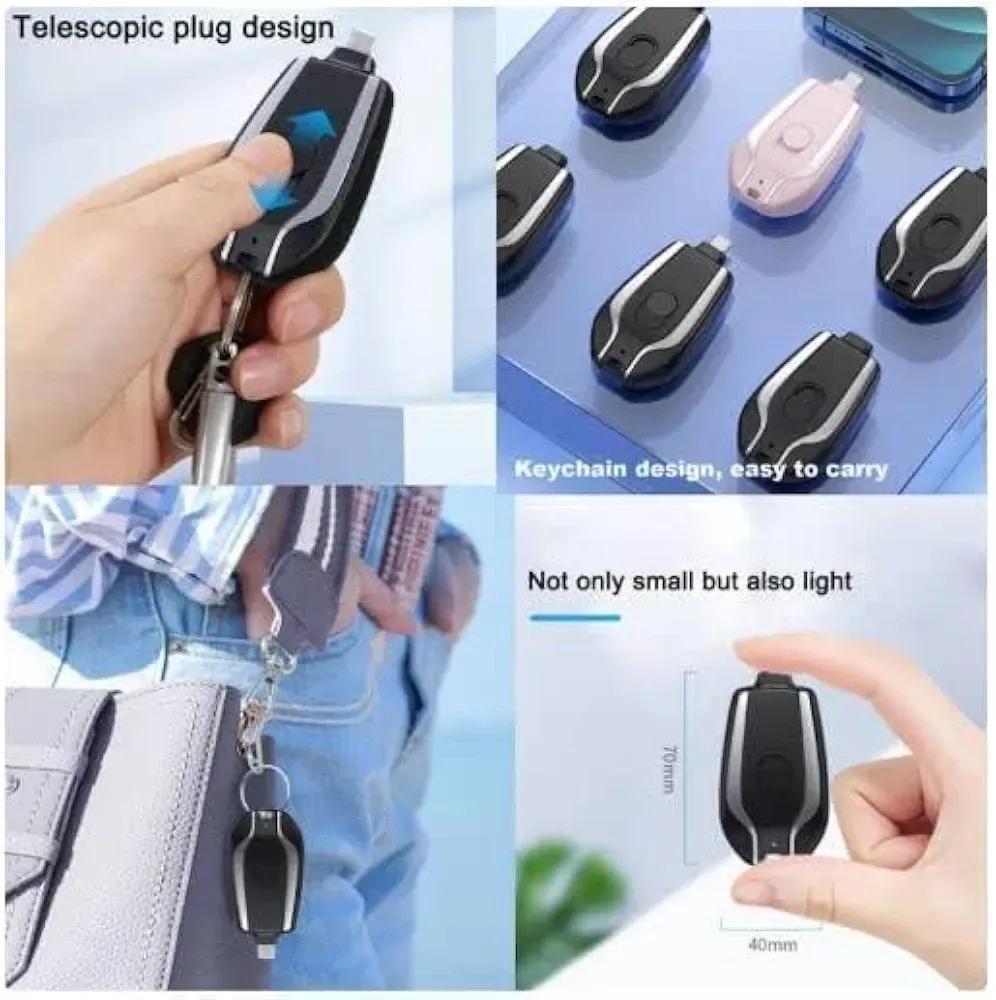 Fast Charging Keychain Power Bank – Reliable Backup Anywhere