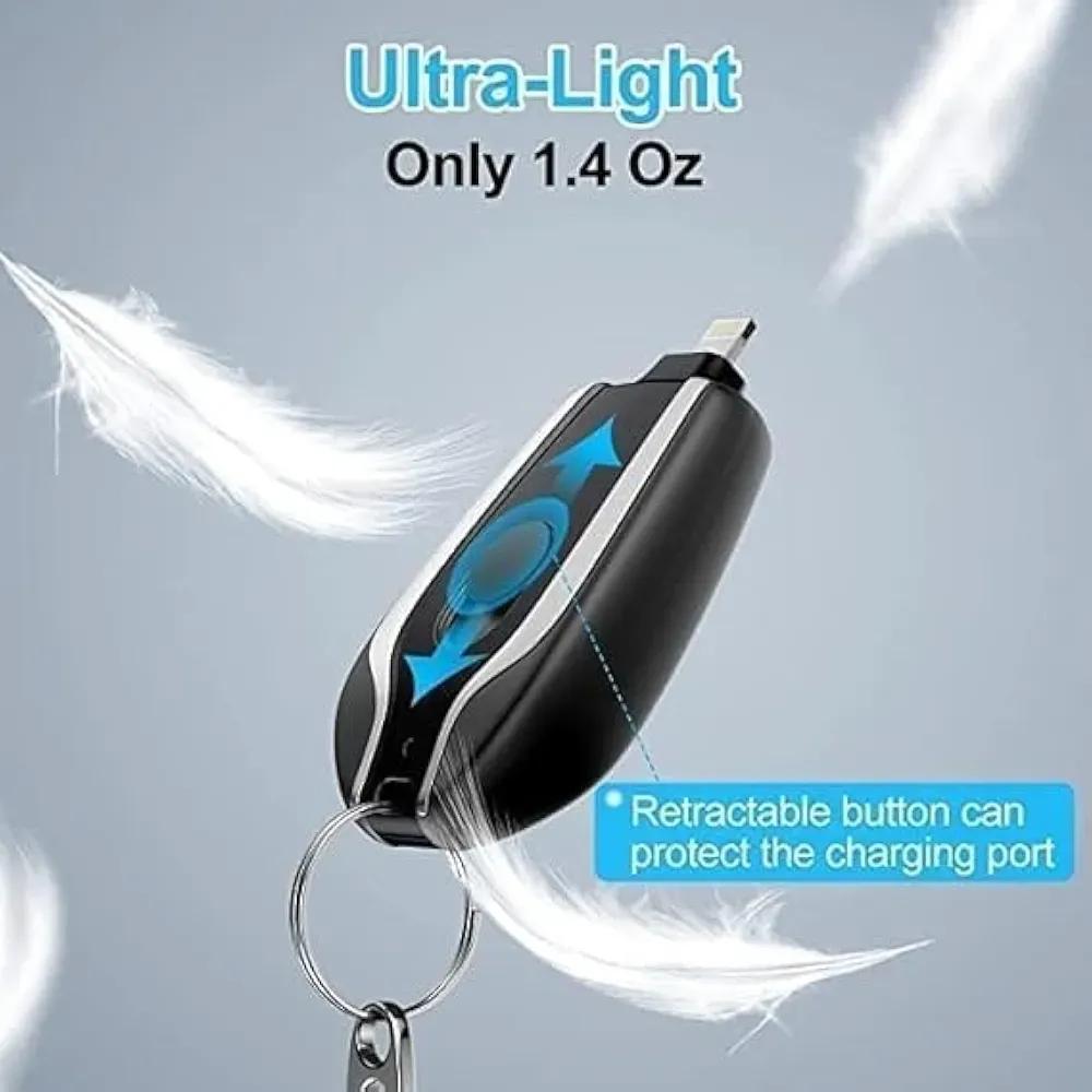 Fast Charging Keychain Power Bank – Reliable Backup Anywhere