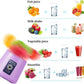 Portable USB Rechargeable Juicer Blender – Fresh Smoothies Anywhere (380ml)