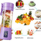 Portable USB Rechargeable Juicer Blender – Fresh Smoothies Anywhere (380ml)