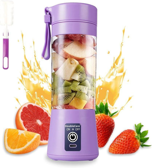 Portable USB Rechargeable Juicer Blender – Fresh Smoothies Anywhere (380ml)
