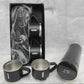 Premium Vacuum Flask Set – 500ml Stainless Steel Insulated Bottle with 3 Cups