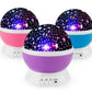 Star Moon Light Rotating Projector Lamp