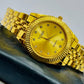 Men,s Golden Chain Watch
